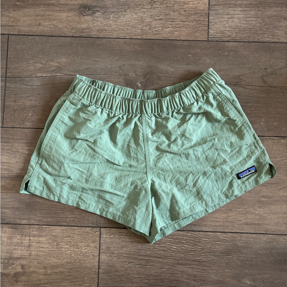Patagonia Women's Light Green Athletic Shorts